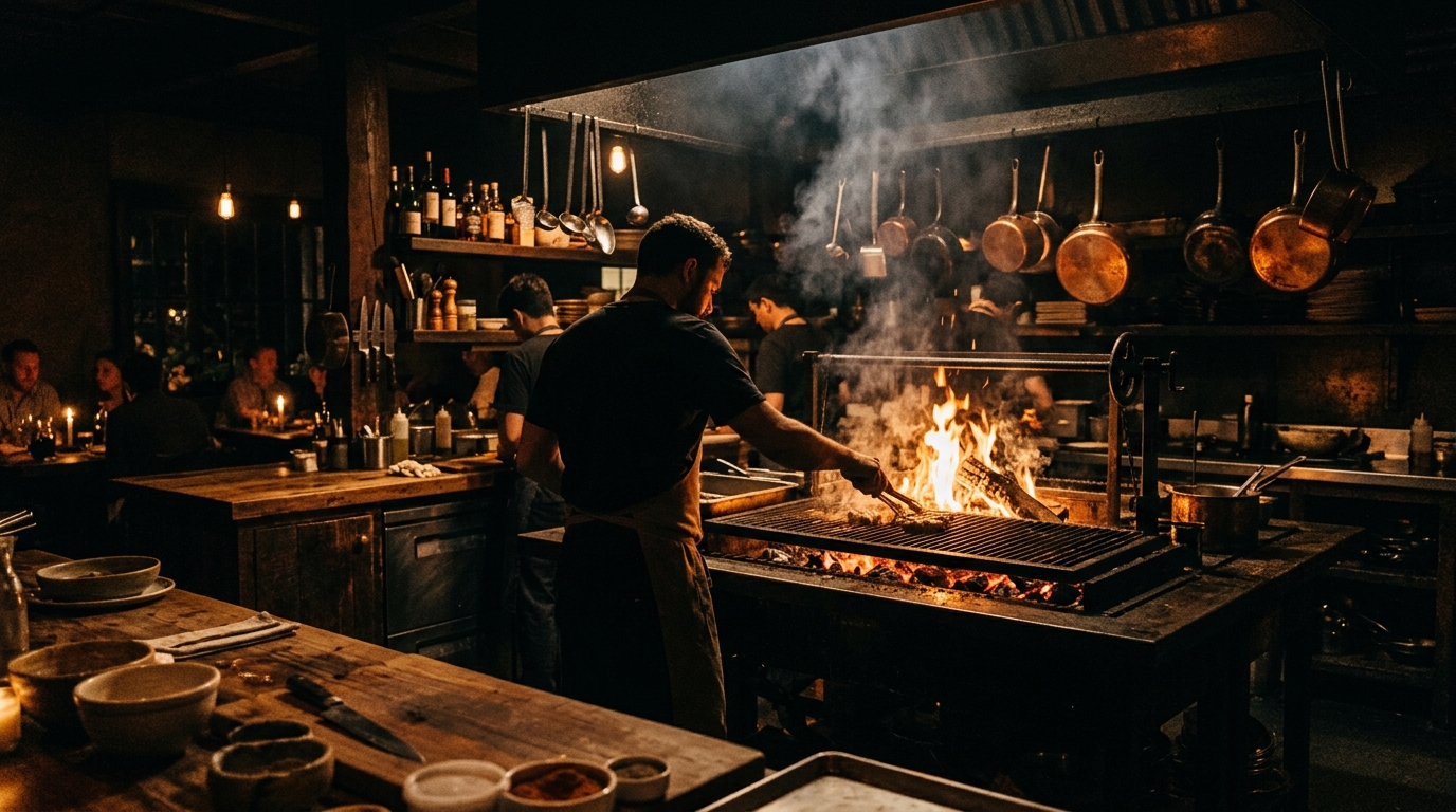 Atmospheric kitchen
